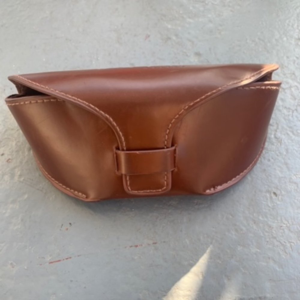 RAEN Optics Brown Leather Sunglass Case